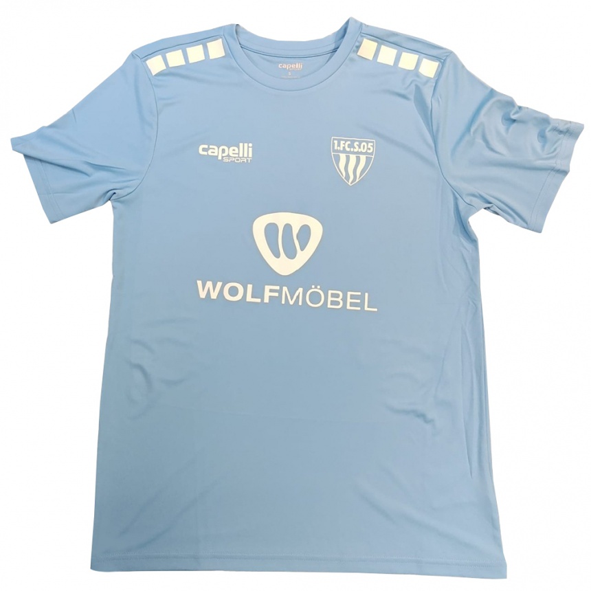 נשים כדורגל מקסימיליאן וייסבקר #40 כחול-אפור חולצת שוער 2025/26