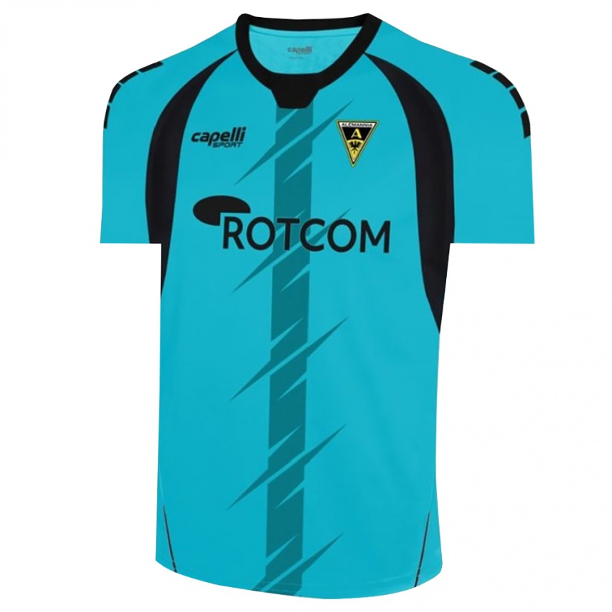 נשים כדורגל Jan Jakob Olschowsky #1 ציאן חולצת שוער 2025/26