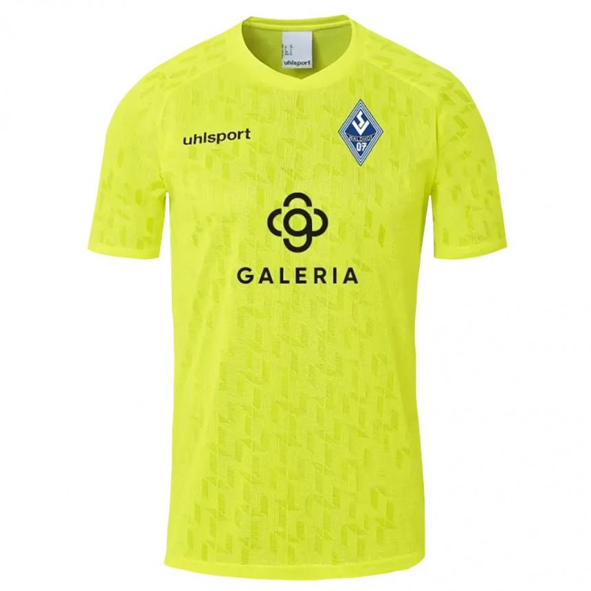 נשים כדורגל Kaden Stephens #12 צהוב שחור חולצת שוער 2025/26