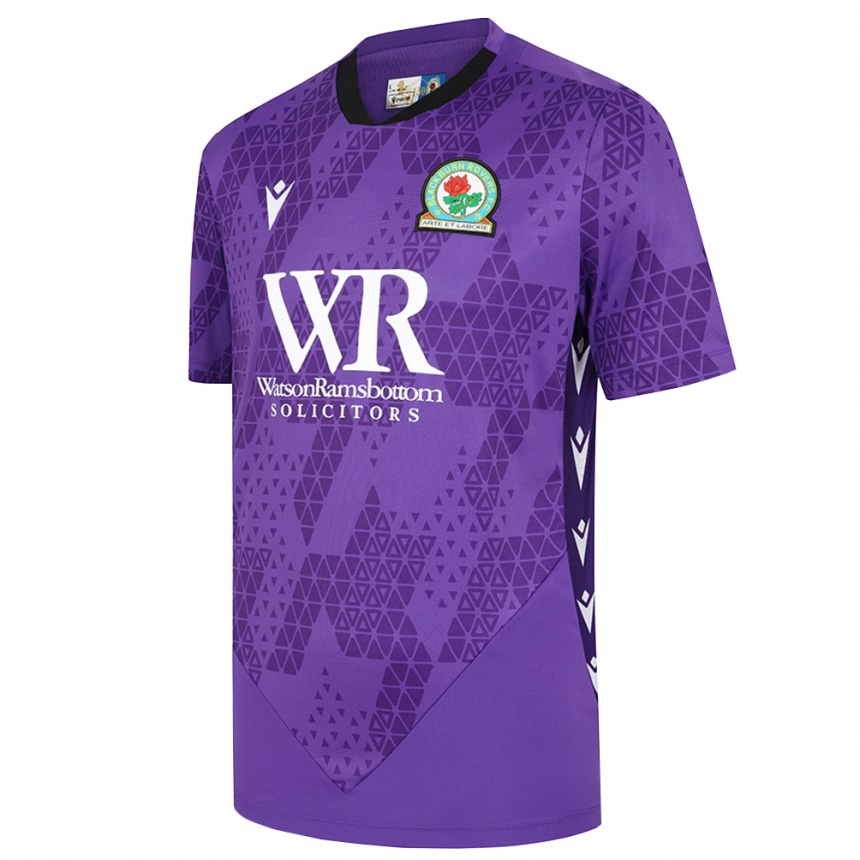 נשים כדורגל Adam Khan #1 סגול לבן חולצת שוער 2025/26