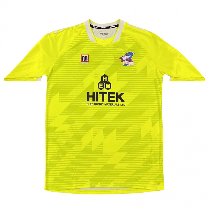 נשים כדורגל מייסון סקוט קמפבל #1 שחור צהוב חולצת שוער 2025/26