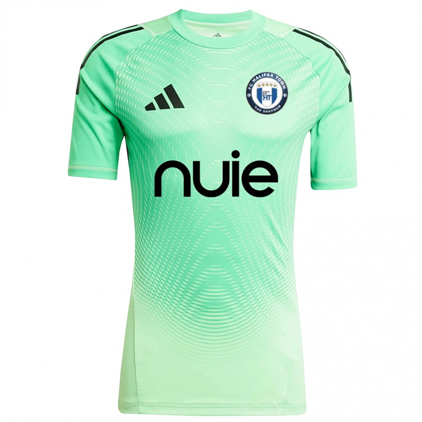 נשים כדורגל Sam Johnson #1 ירוק שחור דשא חולצת שוער 2025/26