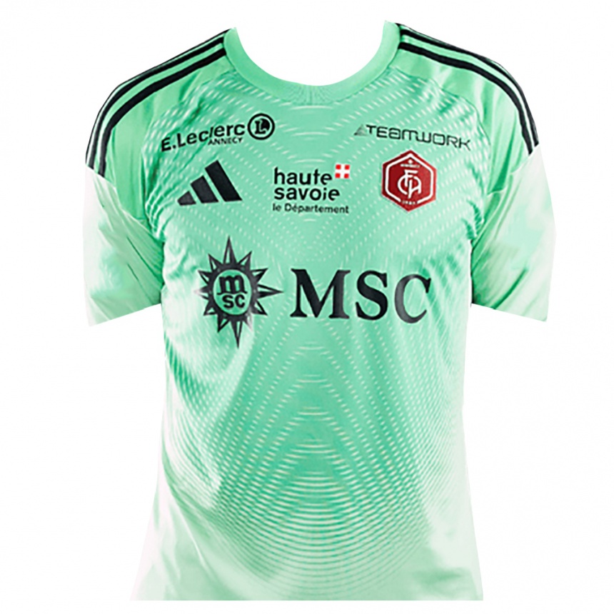 נשים כדורגל תומס קלנס #16 ירוק בהיר שחור חולצת שוער 2025/26