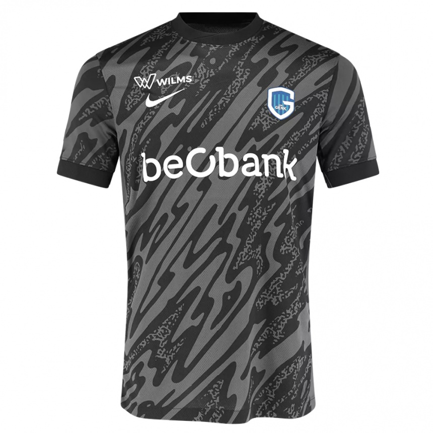 נשים כדורגל Vic Debusschere #26 אפור כהה שחור חולצת שוער 2025/26