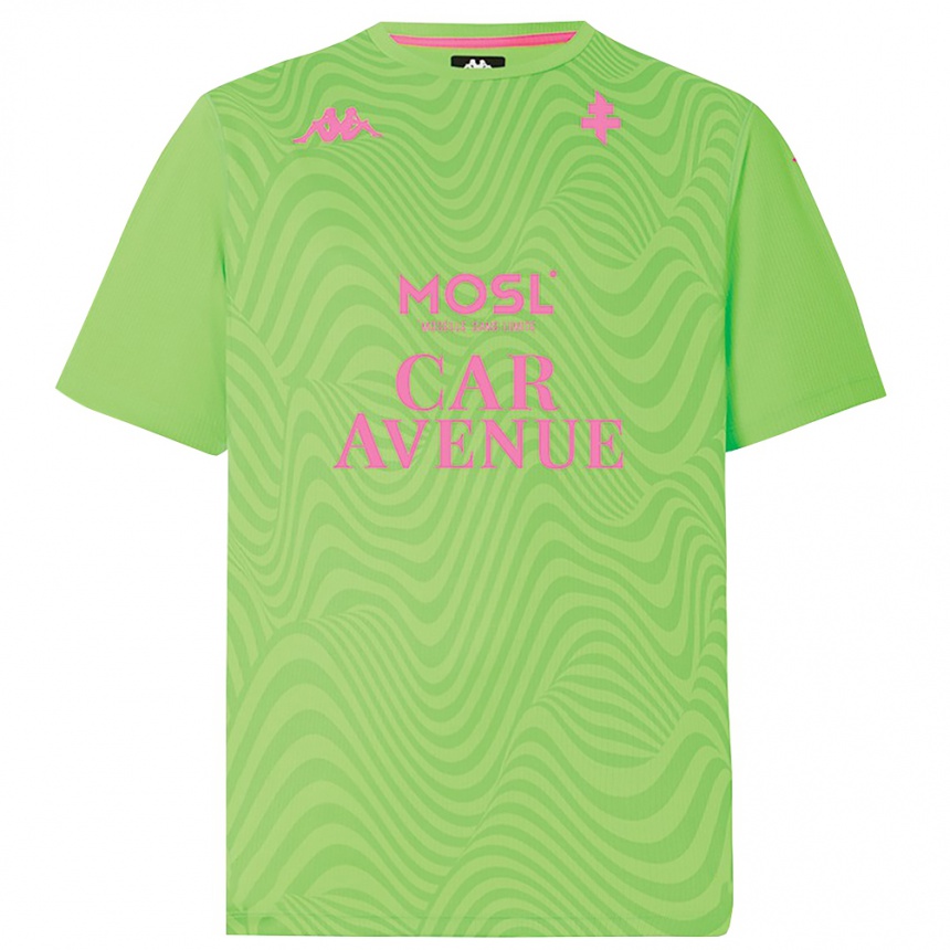 נשים כדורגל Luca Pausé #1 ירוק בהיר חולצת שוער 2025/26