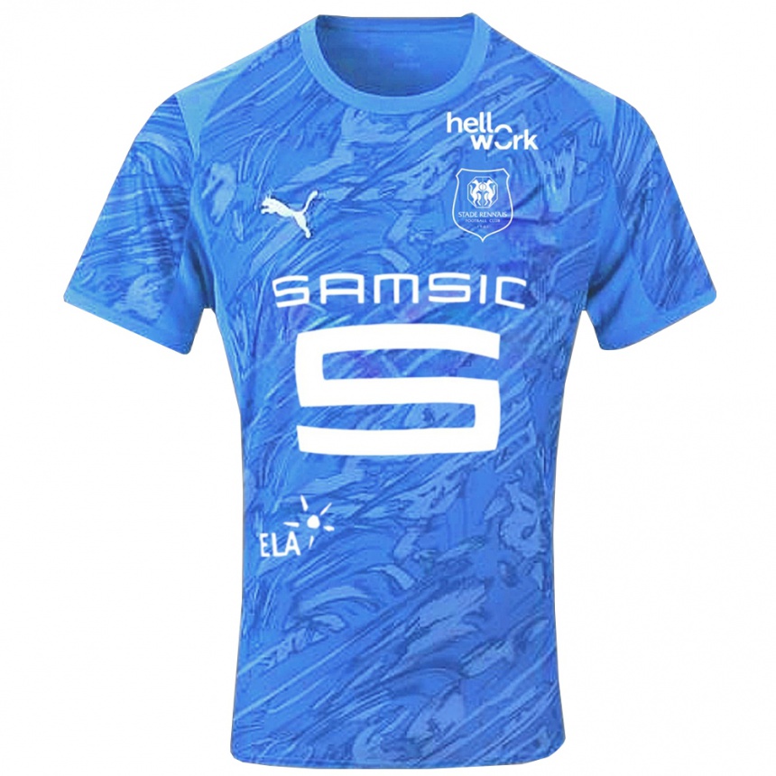 נשים כדורגל Maxence Metayer #16 כחול לבן חולצת שוער 2025/26 נשים כדורגל Maxence Metayer #16 כחול לבן חולצת שוער 2025/26