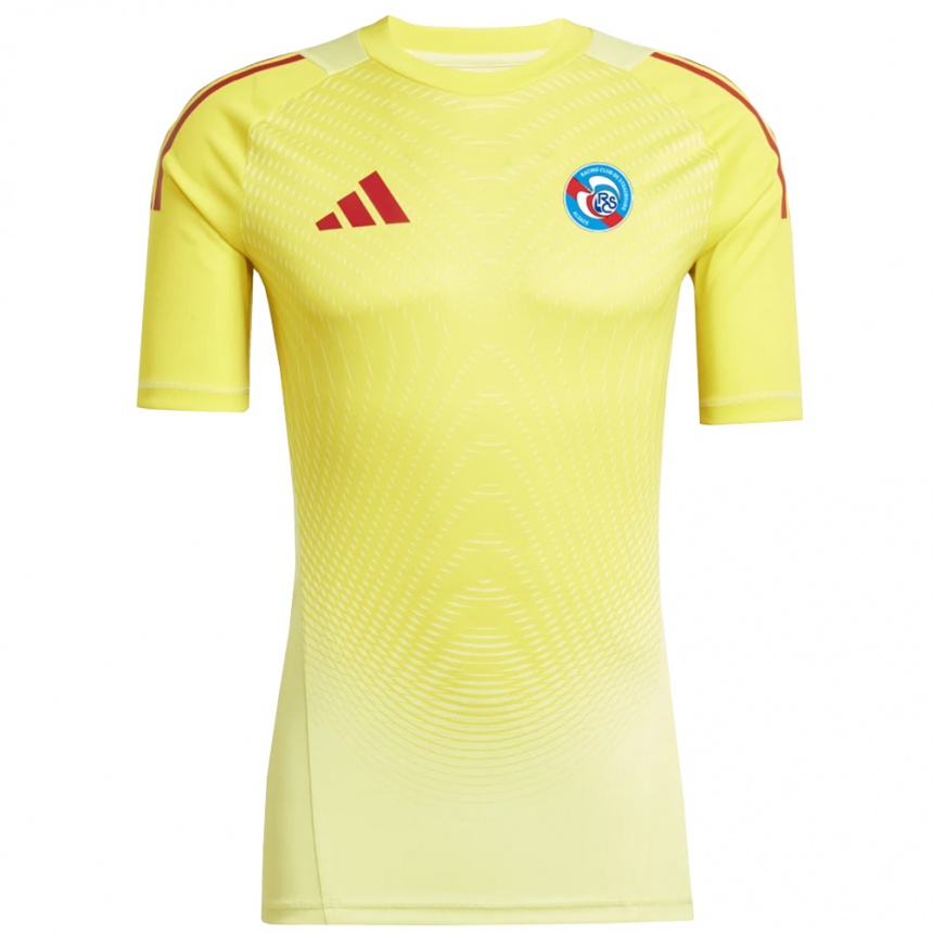 נשים כדורגל Maxime Ritter #1 צהוב אדום בהיר חולצת שוער 2025/26