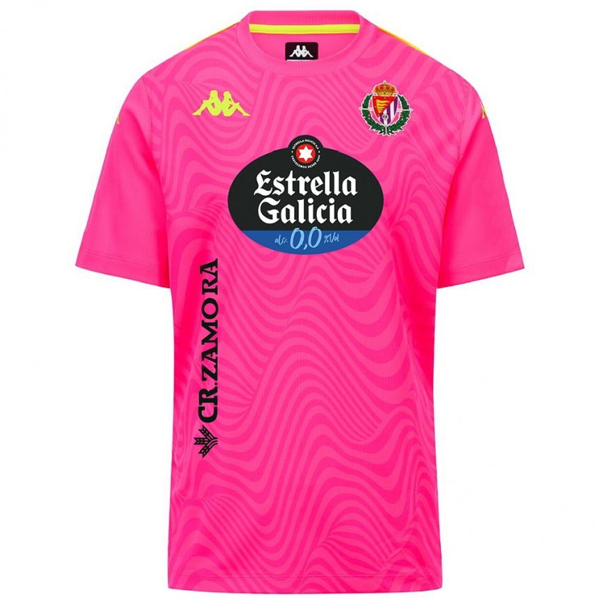 נשים כדורגל Iraila Rivera Simón #13 ורוד עמוק שחור חולצת שוער 2025/26