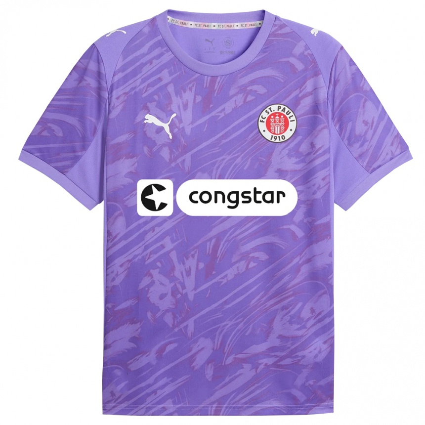 נשים כדורגל יורי בער #12 שחור סגול בינוני חולצת שוער 2025/26