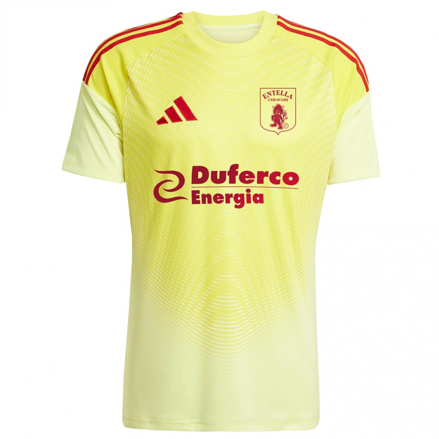 נשים כדורגל אדוארדו טוריילי #12 אדום צהוב בהיר חולצת שוער 2025/26