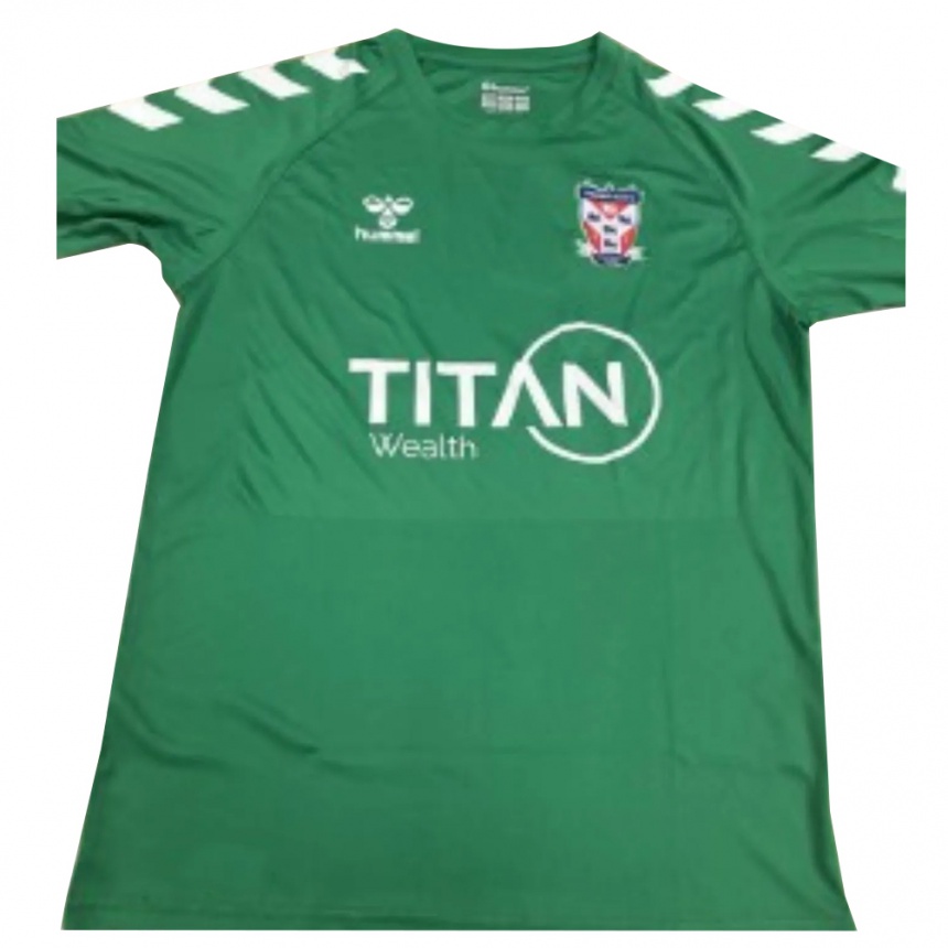 נשים כדורגל Rebecca Sidwell #0 לבן ירוק חולצת שוער 2025/26