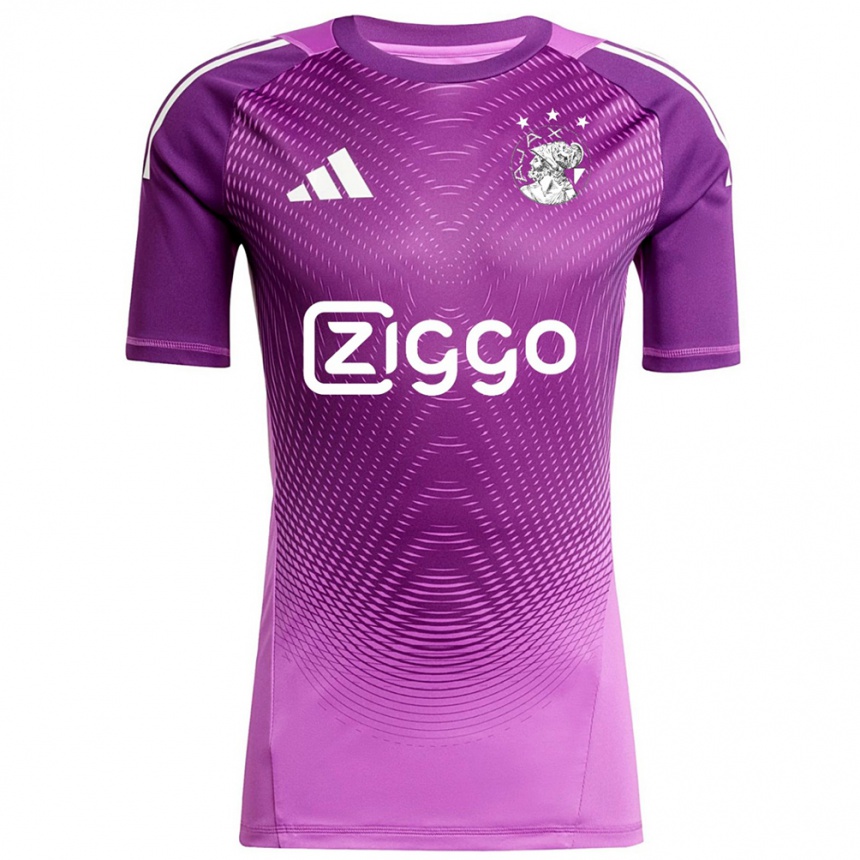 נשים כדורגל רגינה ואן אייק #1 סגול בהיר לבן חולצת שוער 2025/26