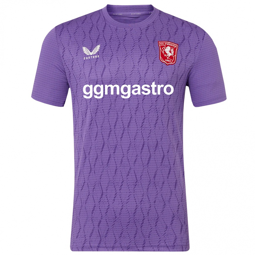 נשים כדורגל Leandro Merencia #1 סגול בינוני חולצת שוער 2025/26