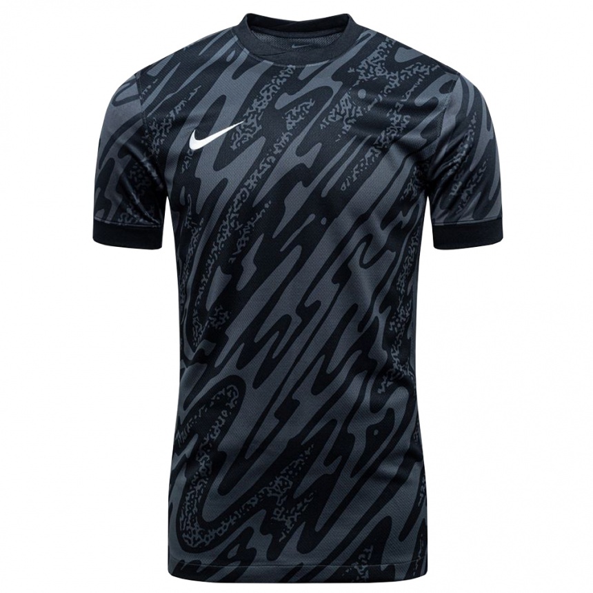 נשים כדורגל Jayden Umukoro #22 שחור לבן חולצת שוער 2025/26