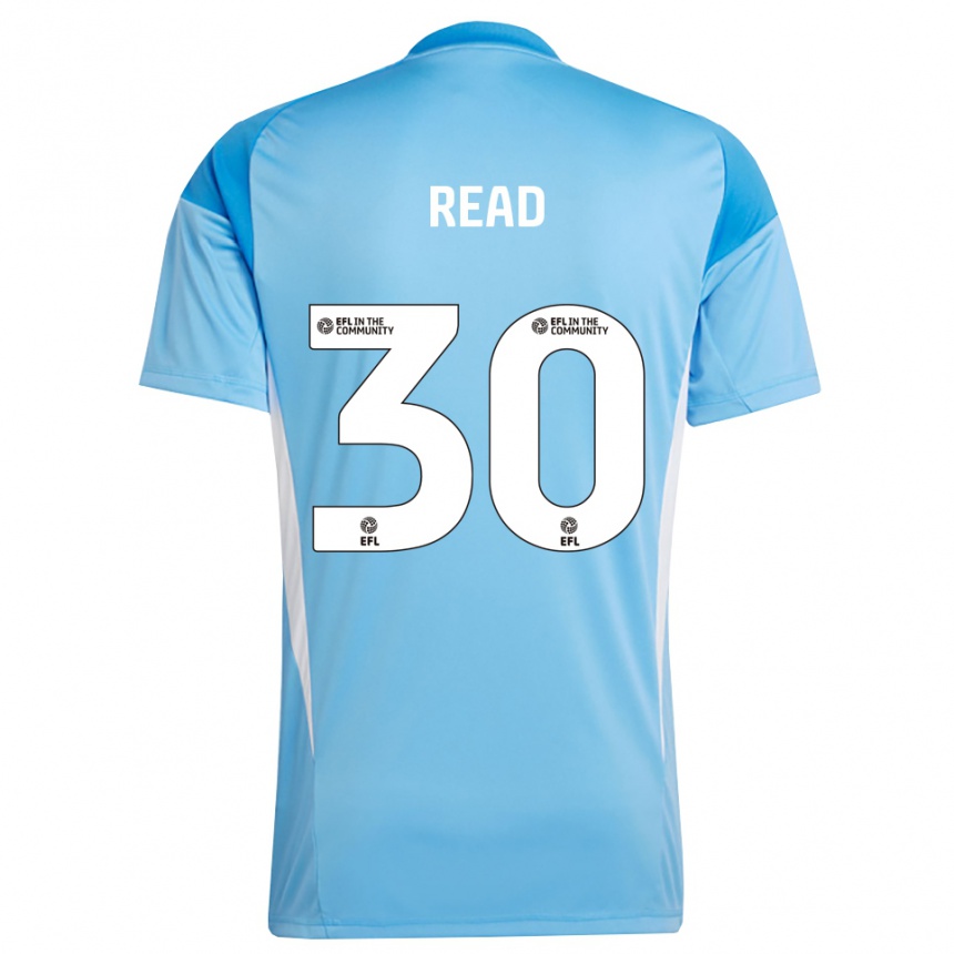 ילדים כדורגל ז׳סמין ריד #30 כחול שמיים חולצת שוער 2025/26