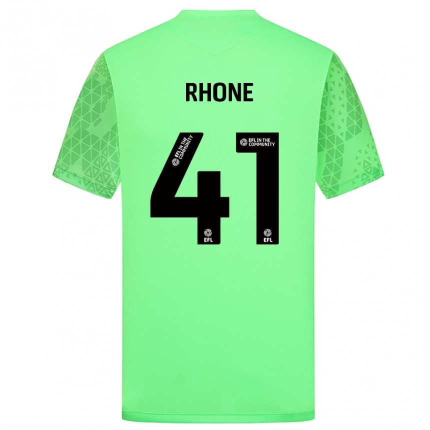 ילדים כדורגל הריסון רונה #41 ירוק בהיר חולצת שוער 2025/26