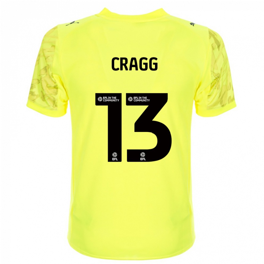 ילדים כדורגל ריו קראג #13 שחור צהוב חולצת שוער 2025/26