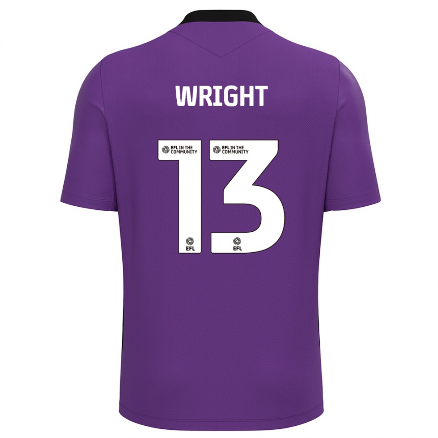 ילדים כדורגל Oliver Wright #13 אינדיגו חולצת שוער 2025/26