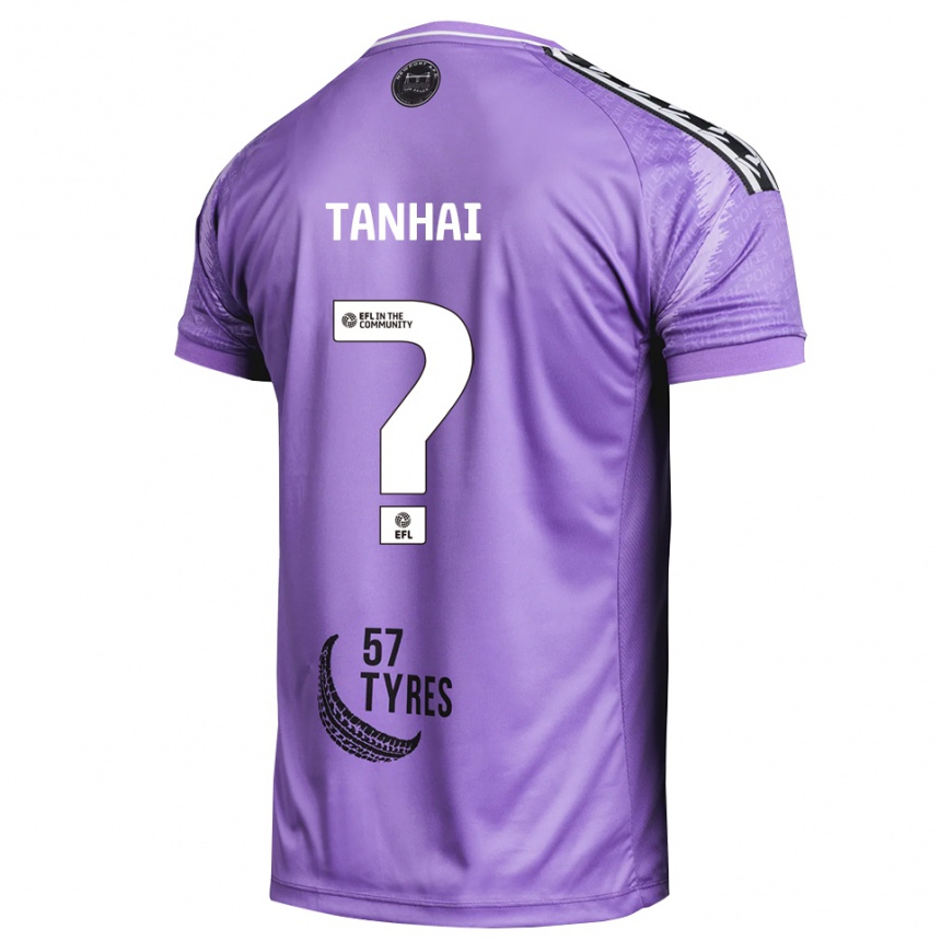 ילדים כדורגל Cassius Tanhai #0 סגול בהיר חולצת שוער 2025/26