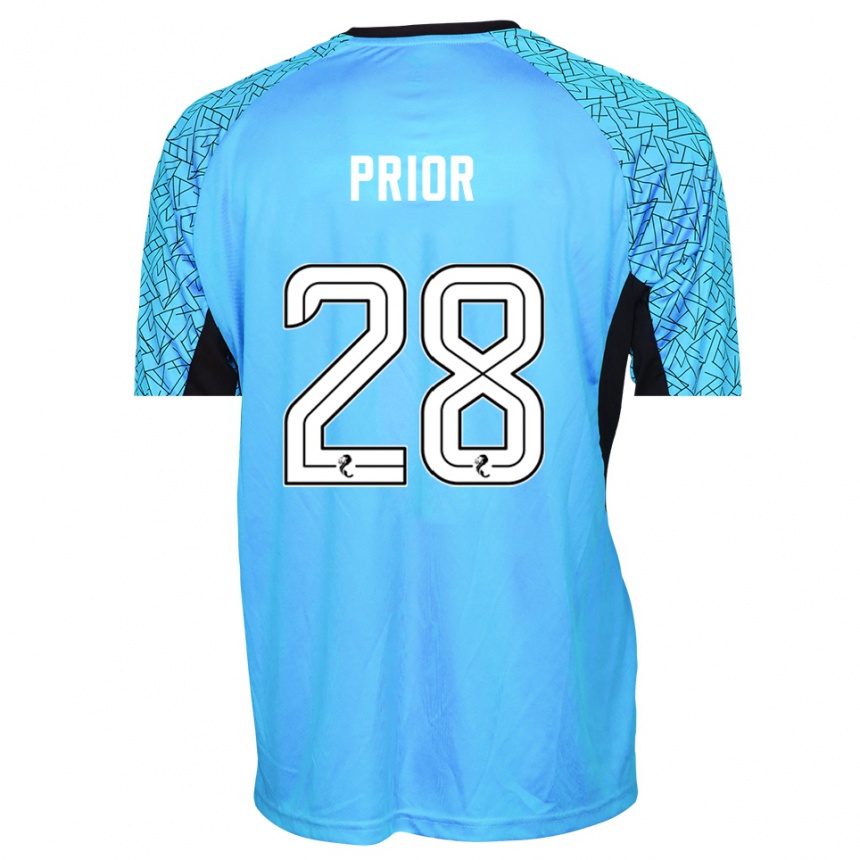 ילדים כדורגל ז'רום פריור #28 כחול שחור חולצת שוער 2025/26