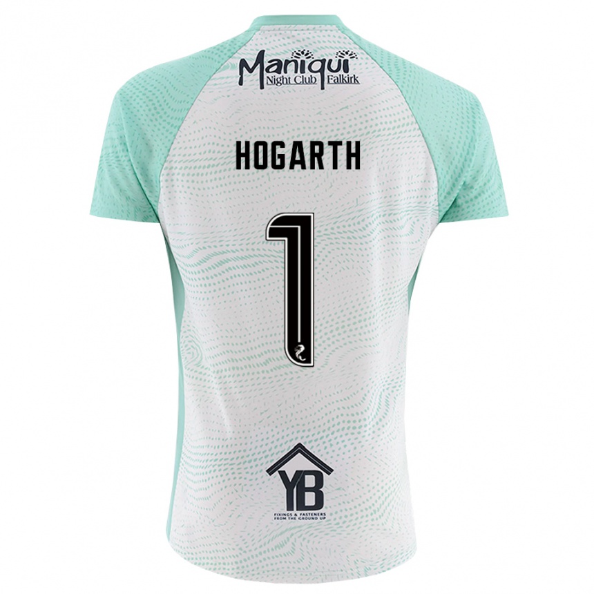 ילדים כדורגל ניקי הוגארת #1 שחור לבן חולצת שוער 2025/26