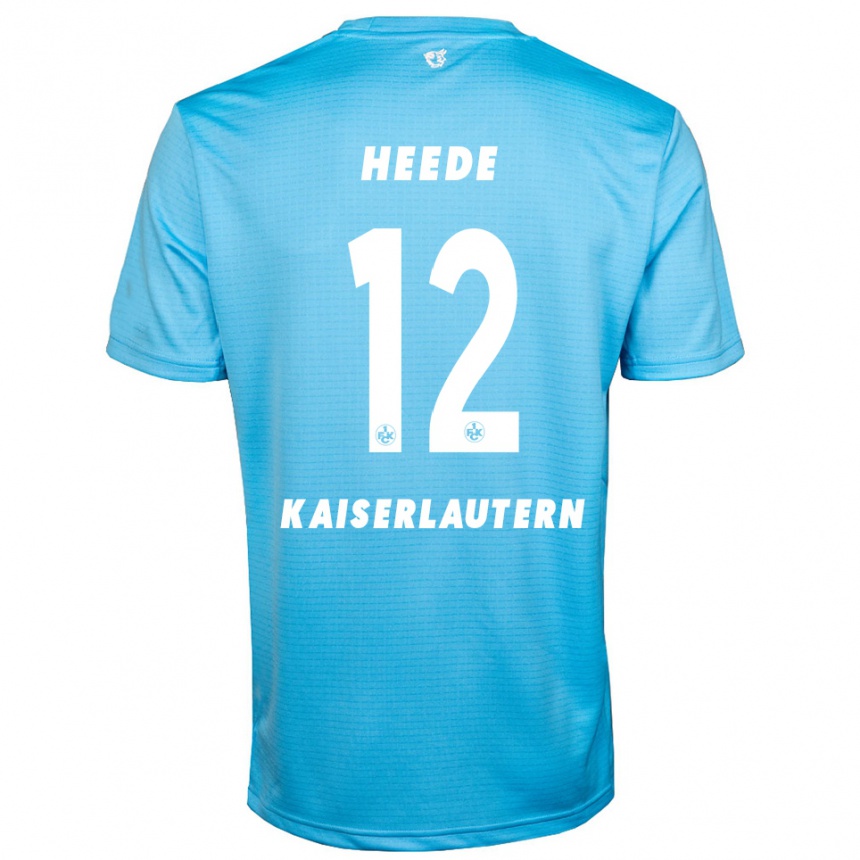 ילדים כדורגל ג׳ניס הידה #12 תכלת לבן חולצת שוער 2025/26