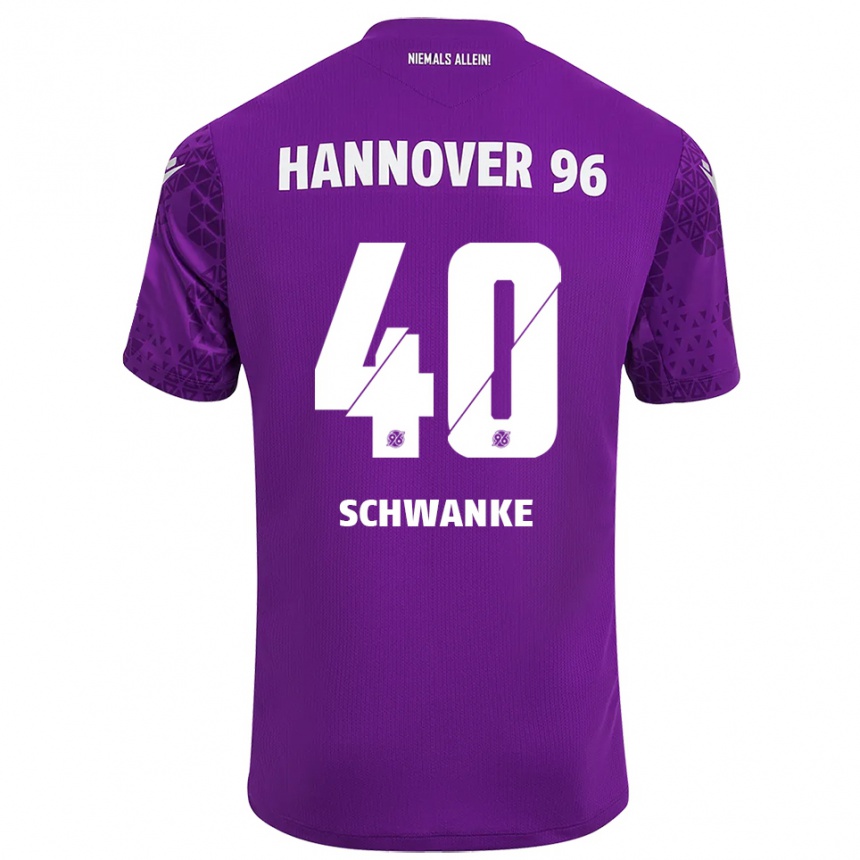 ילדים כדורגל יונס וורנר שוואנקה #40 סגול לבן חולצת שוער 2025/26