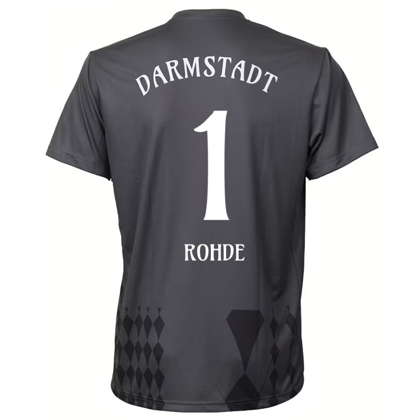 ילדים כדורגל טיל רודה #1 אפור כהה חולצת שוער 2025/26