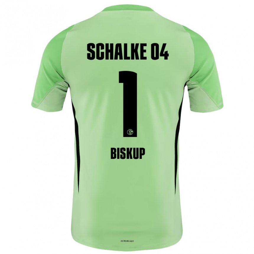 ילדים כדורגל מרסל ביסקופ #1 ירוק בהיר שחור חולצת שוער 2025/26