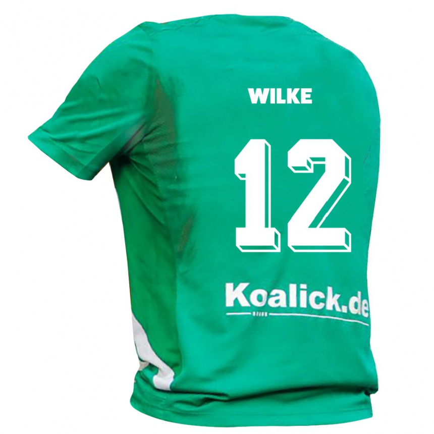 ילדים כדורגל מאלטה וילקה #12 ירוק לבן חולצת שוער 2025/26