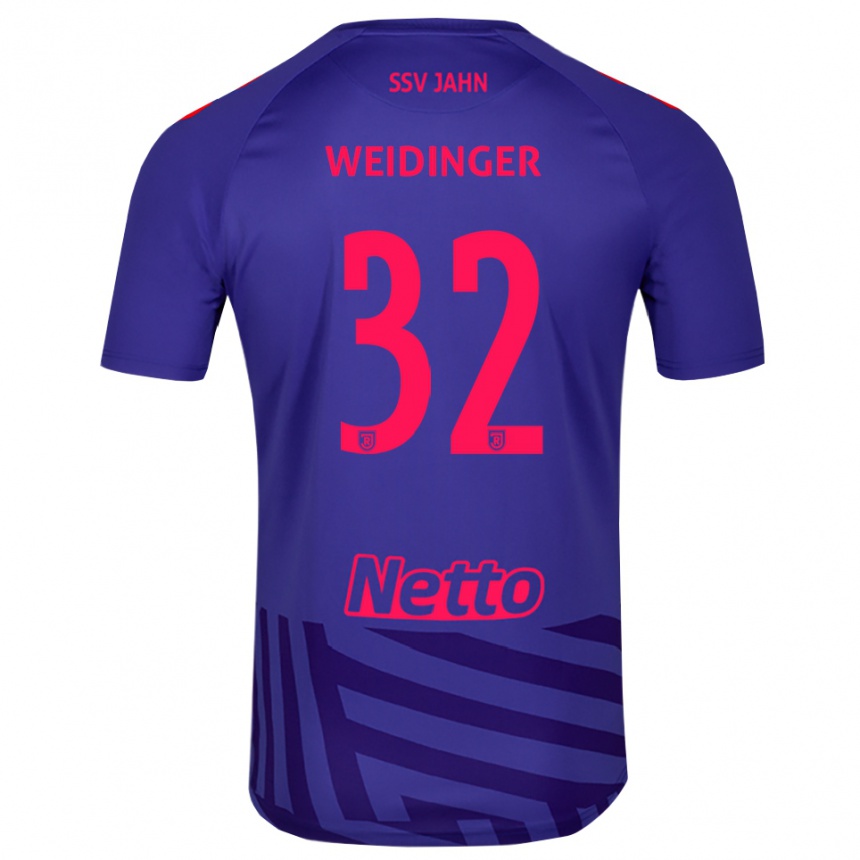 ילדים כדורגל אלכסנדר ויידינגר #32 כחול רויאל אדום חולצת שוער 2025/26