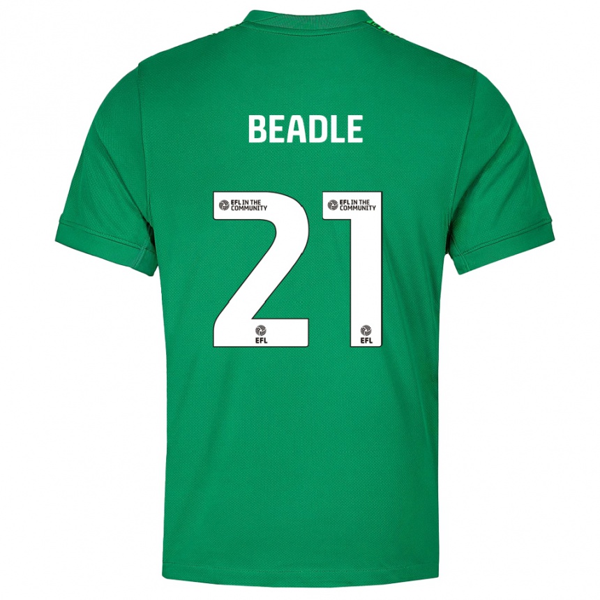 ילדים כדורגל ראיין אלסופ #21 ירוק לבן חולצת שוער 2025/26