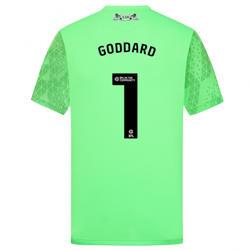 ילדים כדורגל פליקס גודארד #1 ירוק ניאון חולצת שוער 2025/26