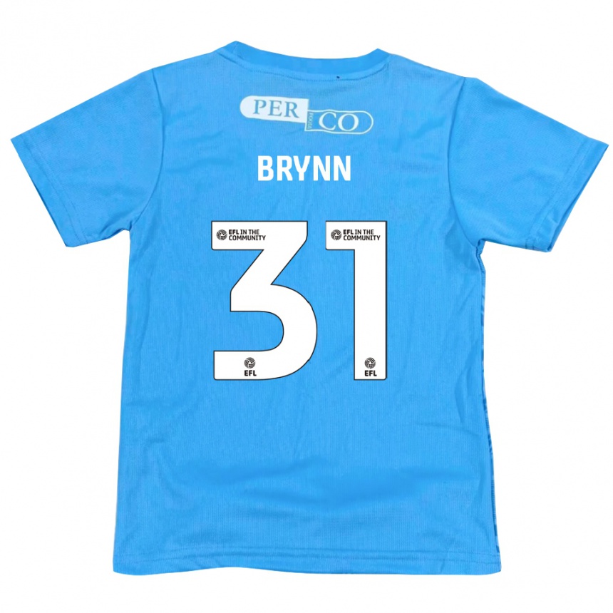 ילדים כדורגל סול ברין #31 כחול לבן חולצת שוער 2025/26