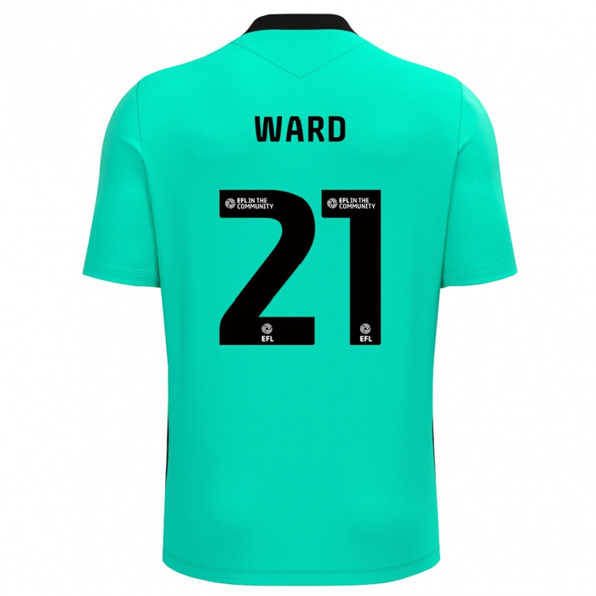 ילדים כדורגל דני וורד #21 טורקיז בינוני חולצת שוער 2025/26