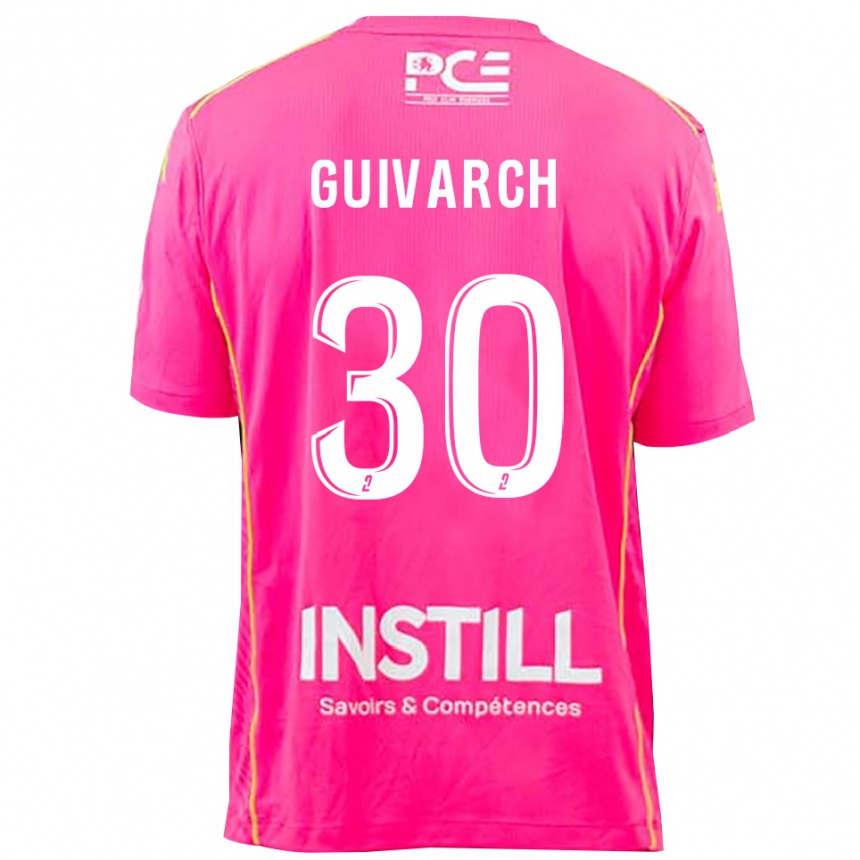 ילדים כדורגל תיאו גיבארש #30 מגנטה חולצת שוער 2025/26