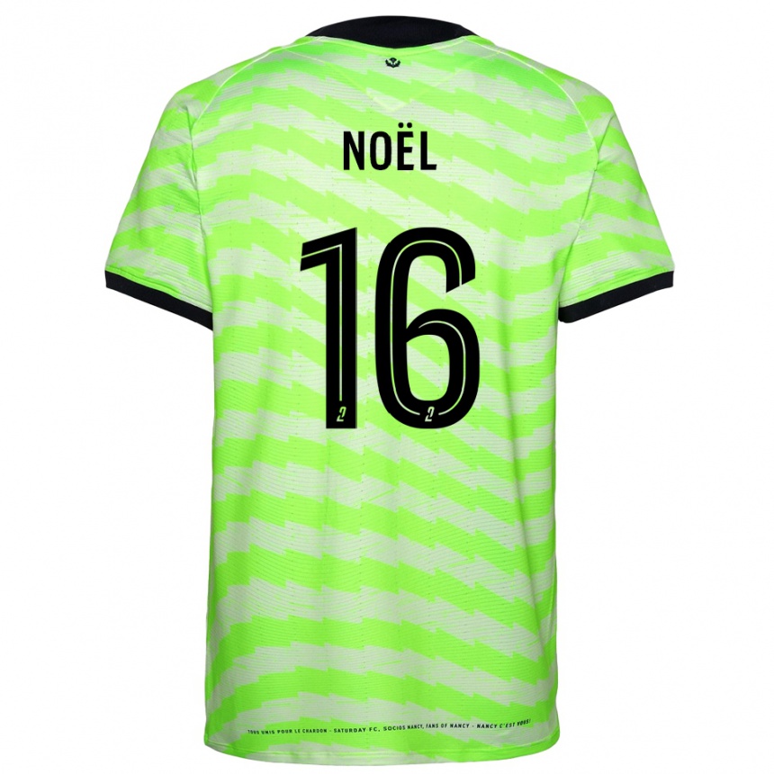 ילדים כדורגל קנזו נואל #16 ירוק ניאון חולצת שוער 2025/26