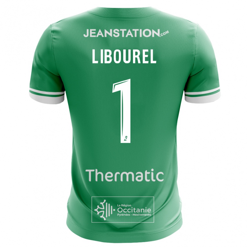ילדים כדורגל לאורי ליבורל #1 ירוק לבן חולצת שוער 2025/26