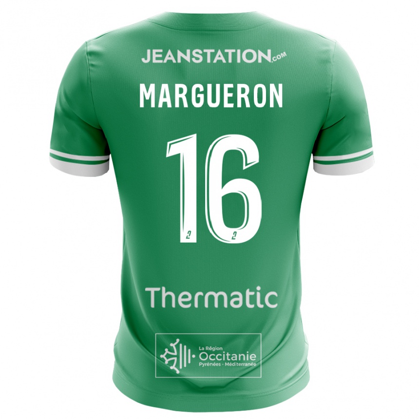 ילדים כדורגל לוקס מרגרון #16 ירוק לבן חולצת שוער 2025/26