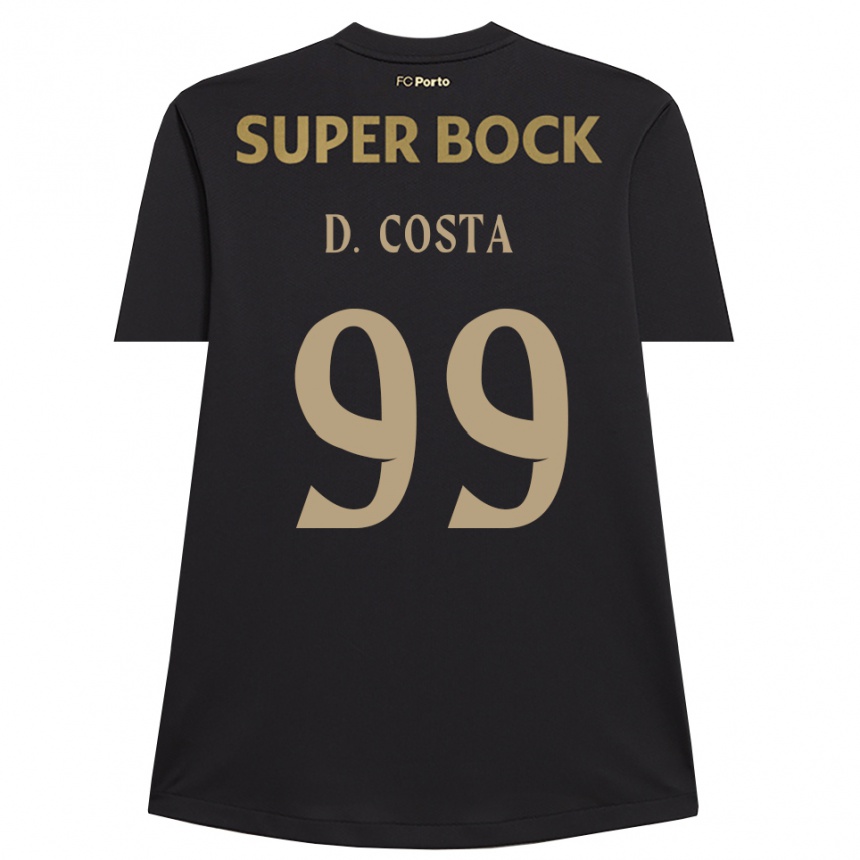 ילדים כדורגל דיוגו קוסטה #99 שחור חום חולצת שוער 2025/26