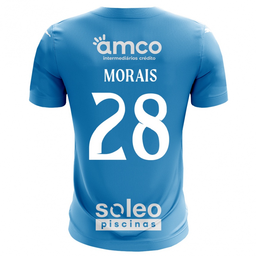 ילדים כדורגל פטריסיה מוראיס #28 כחול לבן חולצת שוער 2025/26