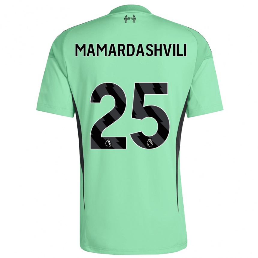ילדים כדורגל גיורגי ממרדשווילי #25 אקווה מרין חולצת שוער 2025/26