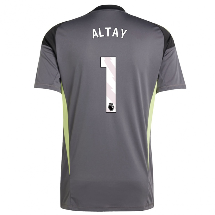 ילדים כדורגל אלטאי ביינדיר #1 אפור כהה לבן חולצת שוער 2025/26