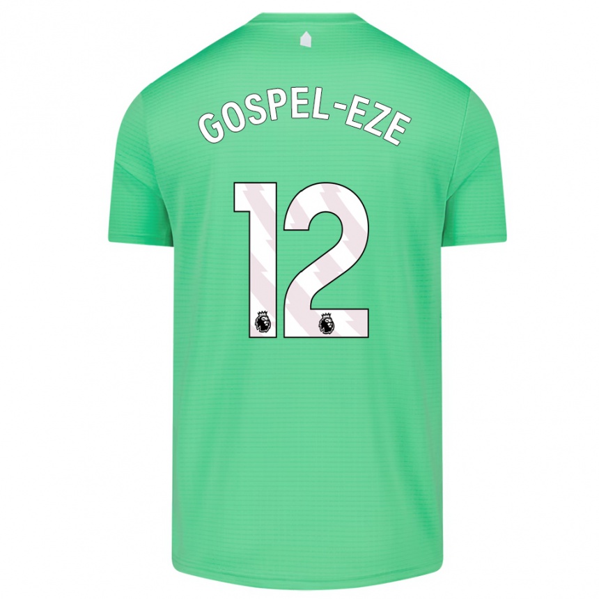 ילדים כדורגל Goodness Gospel-Eze #12 ירוק בינוני חולצת שוער 2025/26