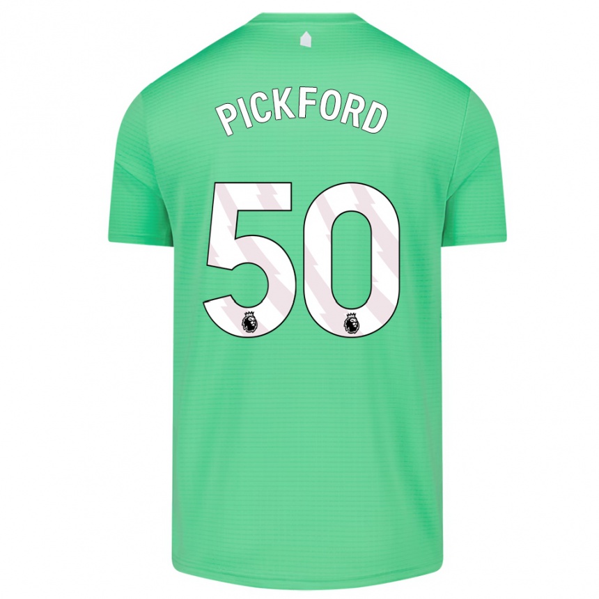 ילדים כדורגל ג'ורג' פיקפורד #50 ירוק בינוני חולצת שוער 2025/26