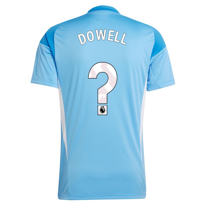 ילדים כדורגל Roman Dowell #0 כחול לבן חולצת שוער 2025/26