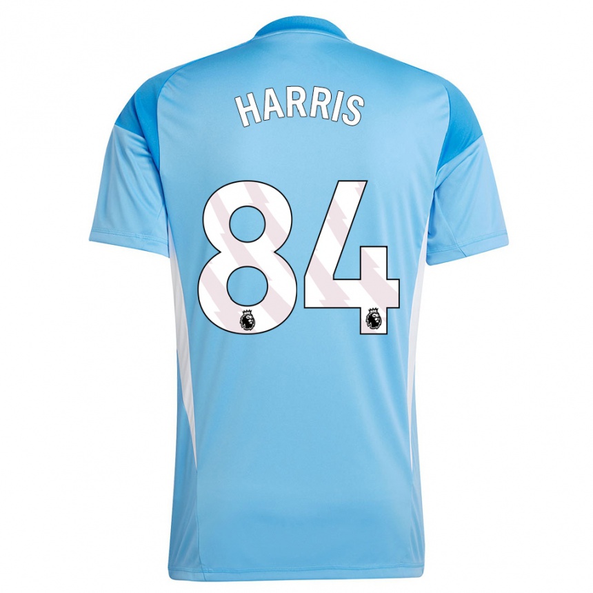 ילדים כדורגל איידן האריס #84 כחול לבן חולצת שוער 2025/26