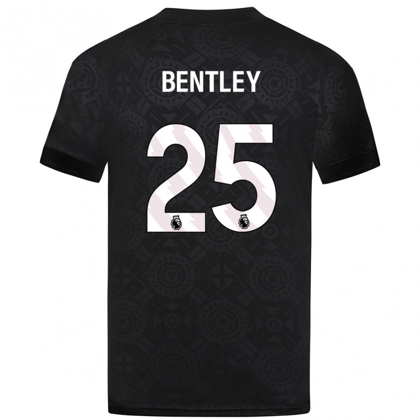 ילדים כדורגל דן בנטלי #25 שחור לבן חולצת שוער 2025/26