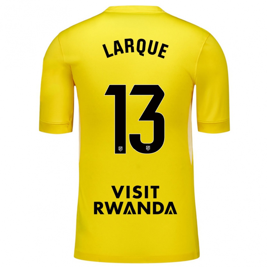 ילדים כדורגל פטריסיה לרקה #13 צהוב שחור חולצת שוער 2025/26