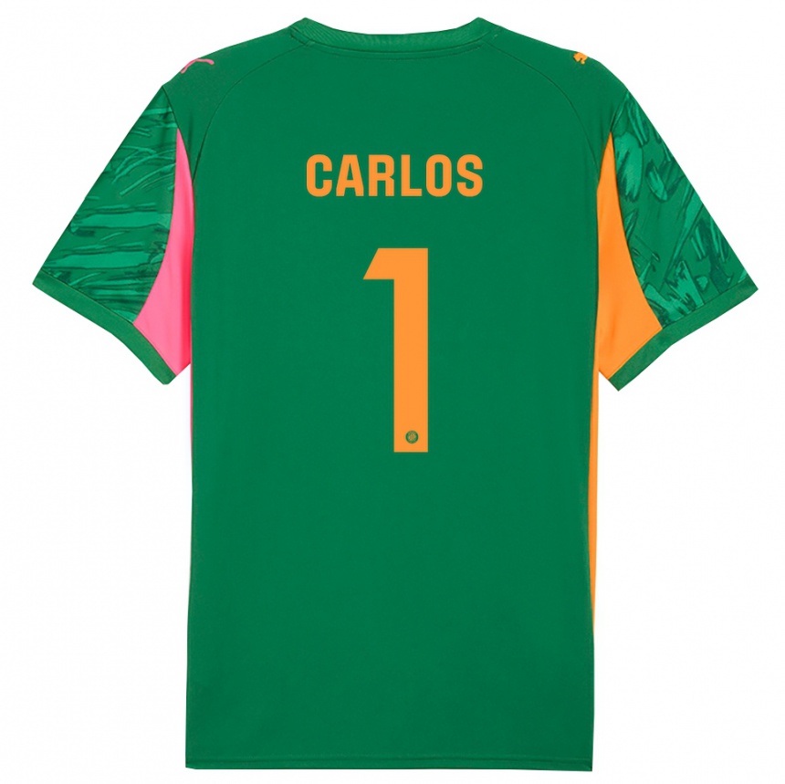 ילדים כדורגל חואן קרלוס #1 ירוק כתום חולצת שוער 2025/26